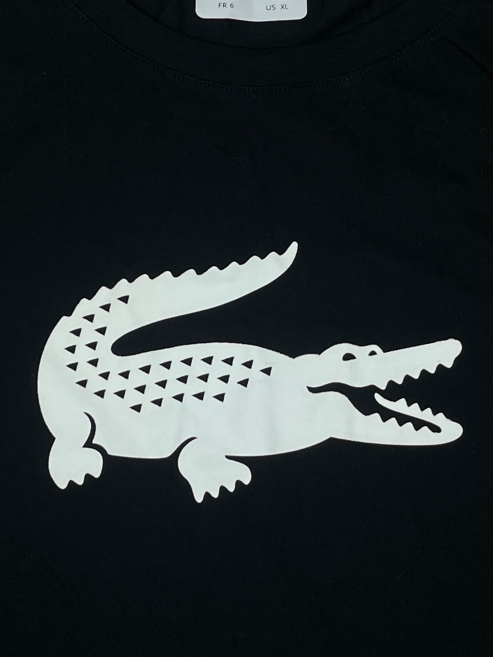 black Lacoste t-shirt {XL}