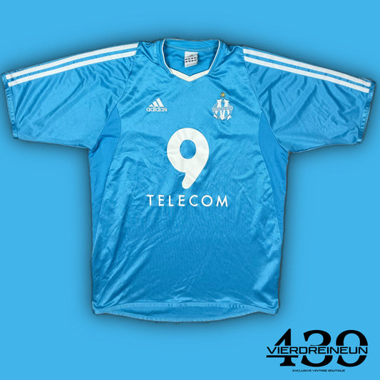 vintage Adidas Olympique Marseille home jersey {M}