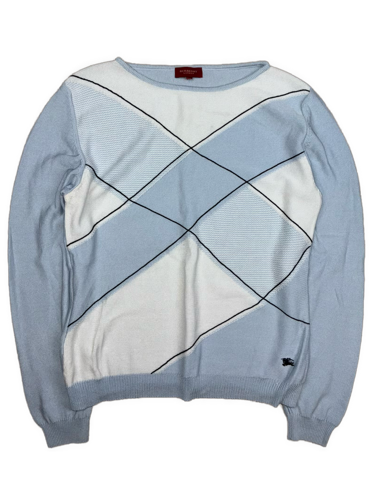 vintage Burberry knittedsweater {M}