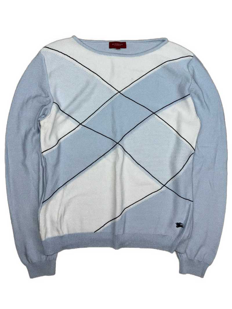 vintage Burberry knittedsweater {M}