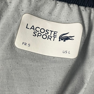navyblue Lacoste trackpants {L}