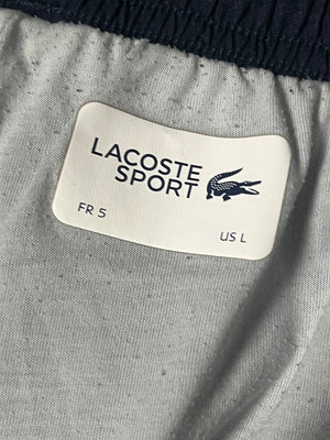 navyblue Lacoste trackpants {L}