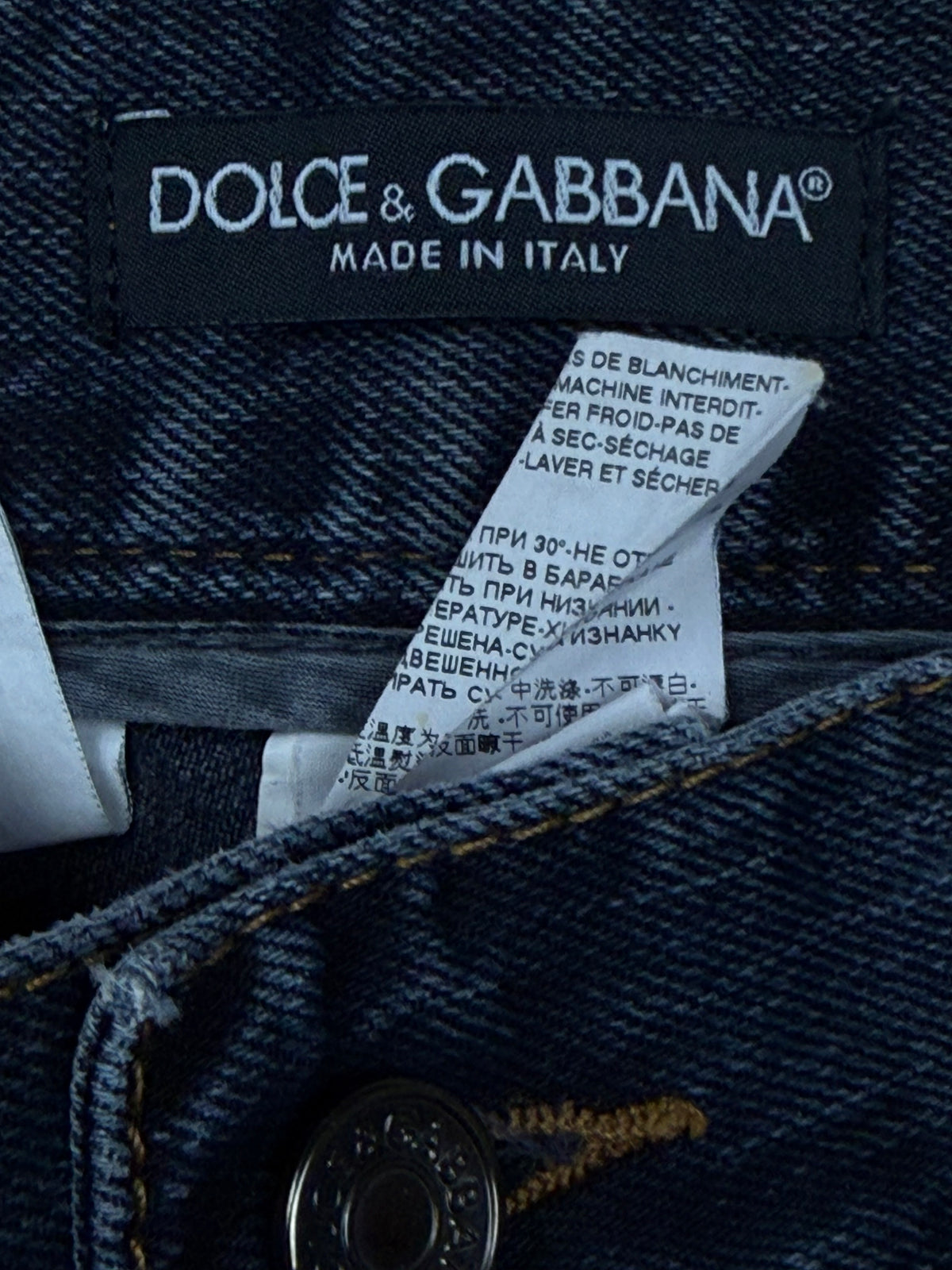 vintage Dolce & Gabbana jeans
