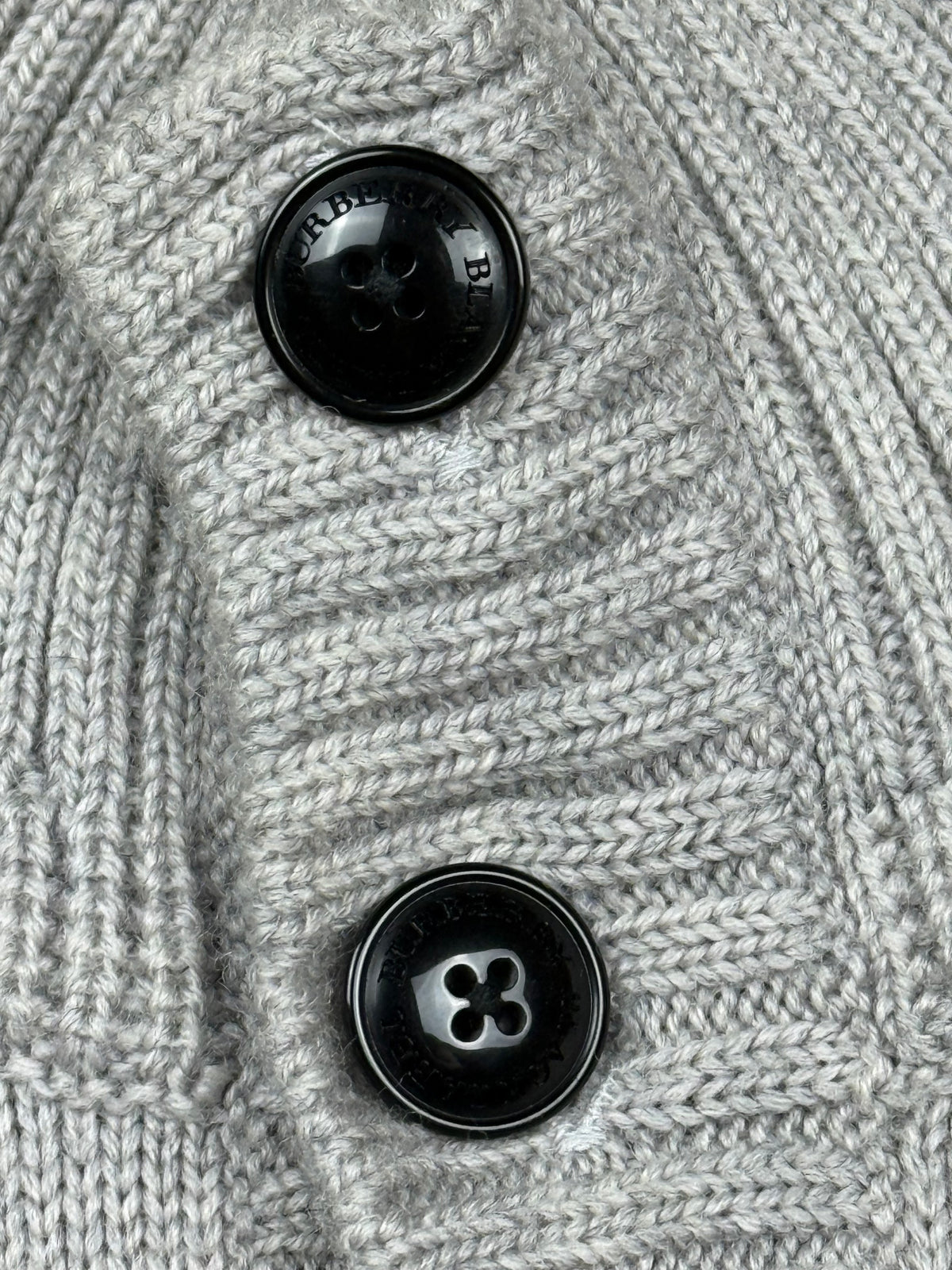 vintage Burberry quarterzip