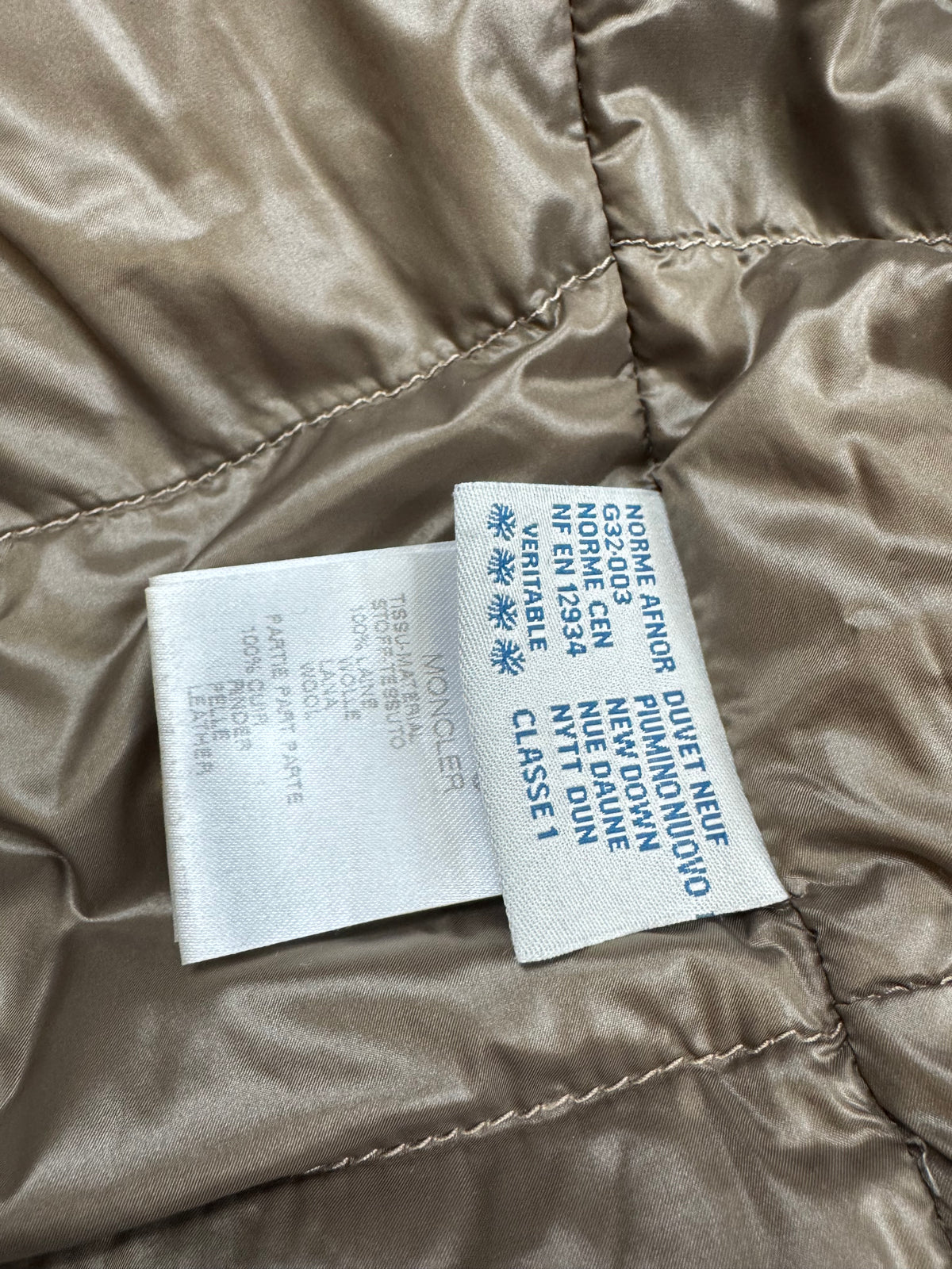 vintage Moncler winterjacket {L}