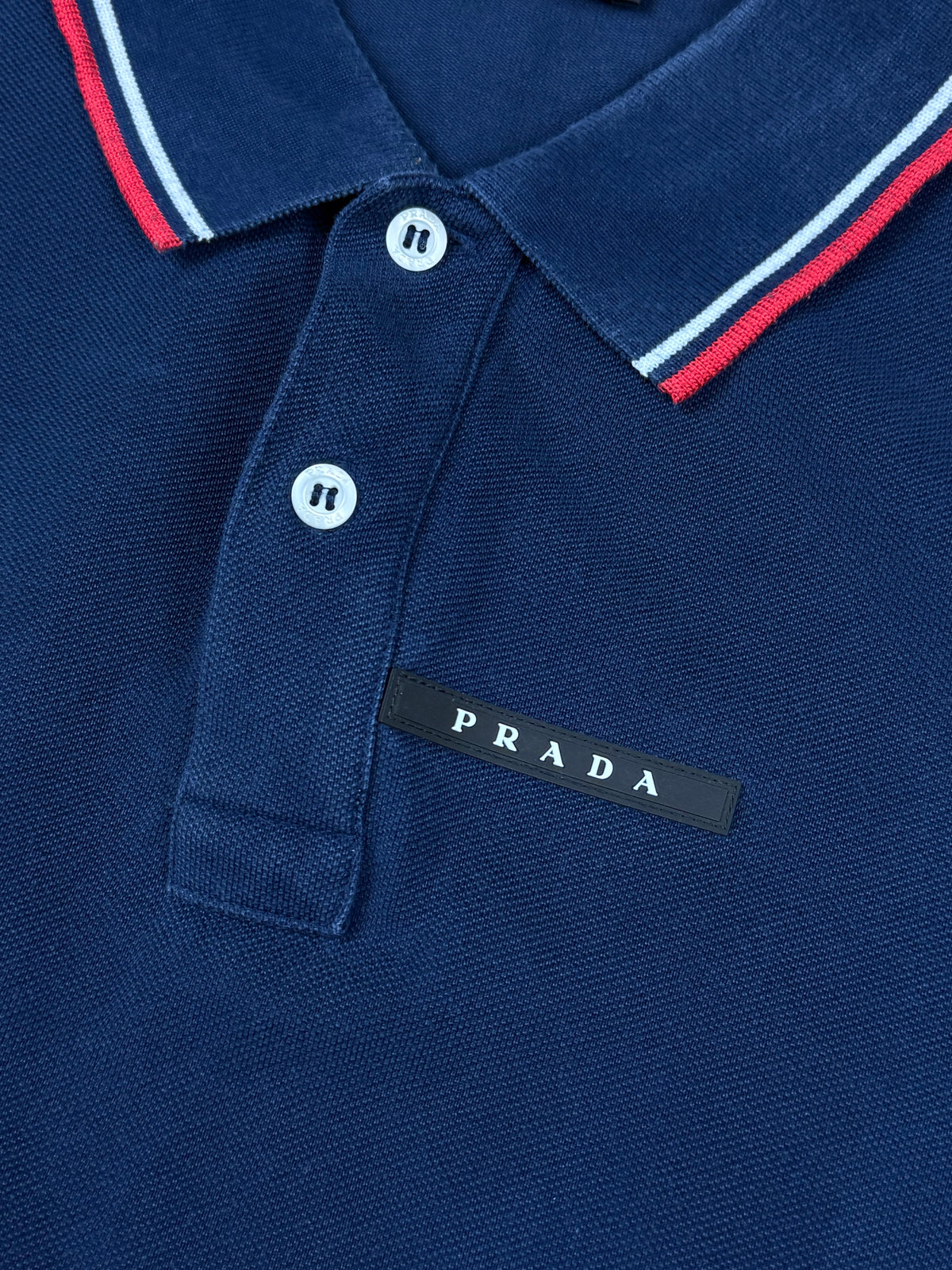 navyblue Prada polo {XXL}