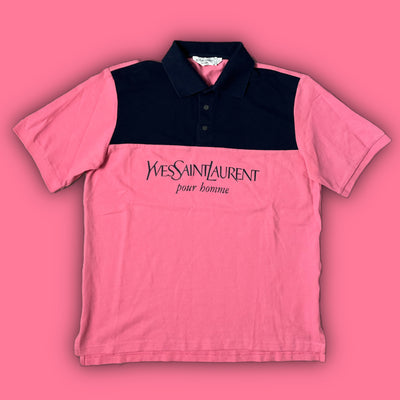 vintage Yves Saint Laurent spellout polo {M}