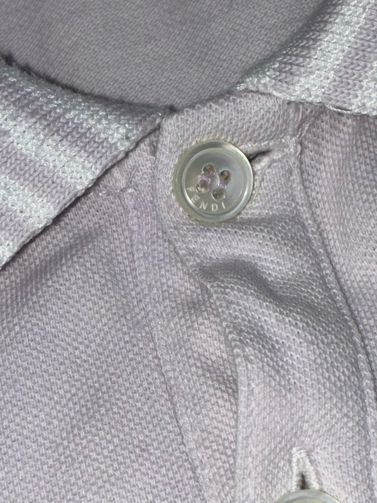 vintage pink Fendi polo {L}