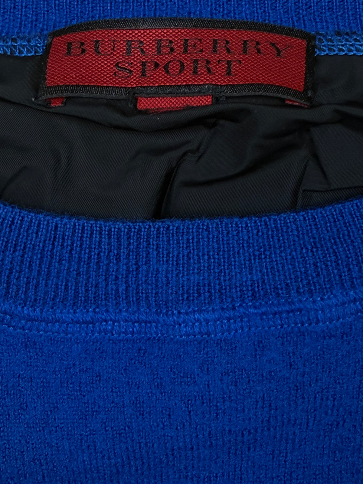 vintage Burberry Sport knittedsweater {S}