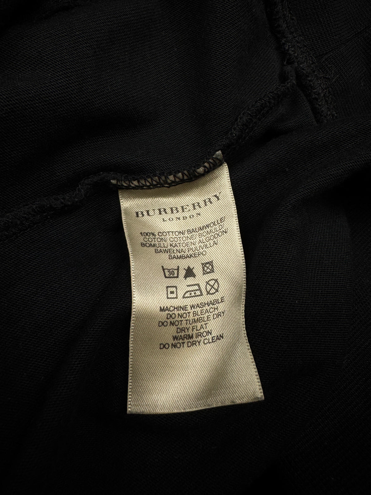 vintage Burberry quarterzip {L}