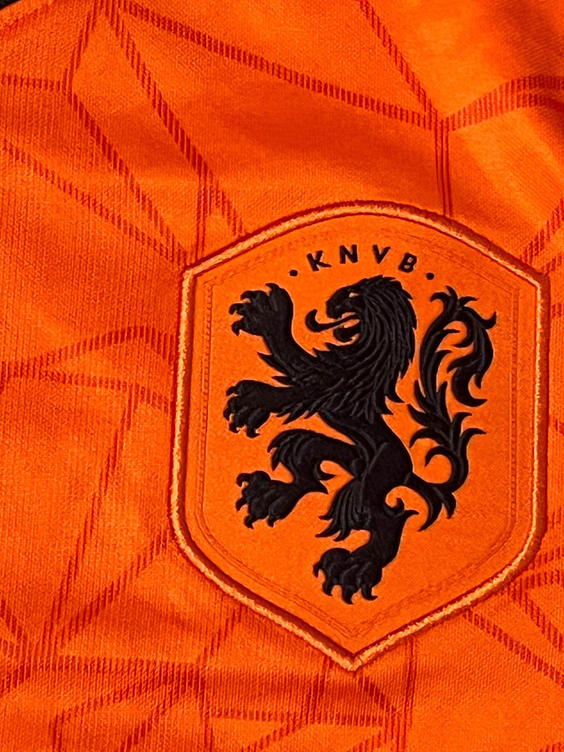 orange Nike Netherlands VIRGIL4 2020 home jersey {S}