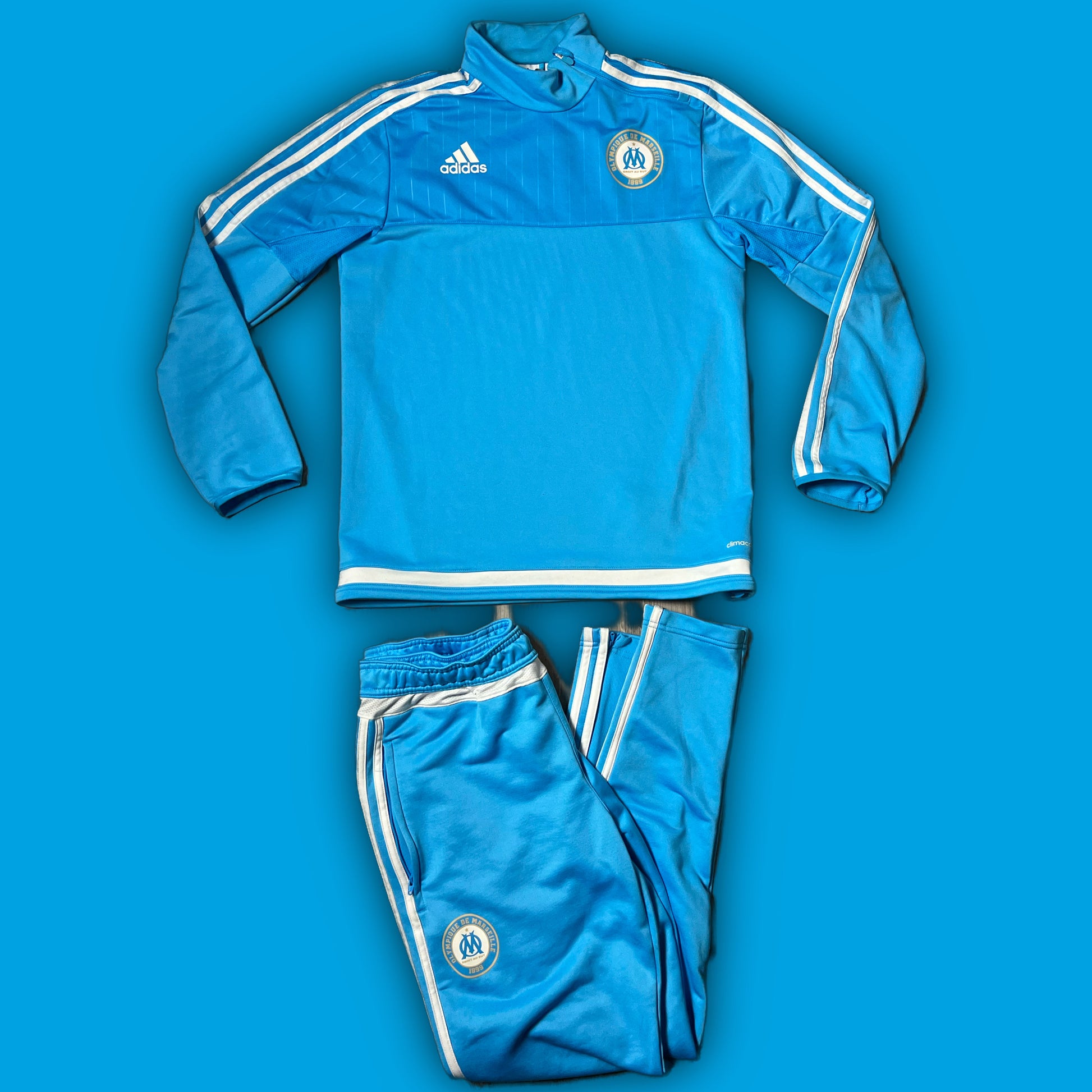 vintage Adidas Olympique Marseille tracksuit {S,L}