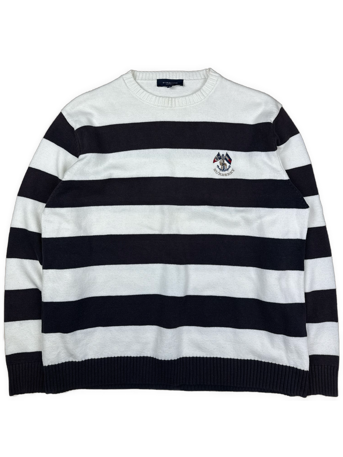 vintage Burberry knittedsweater {M}