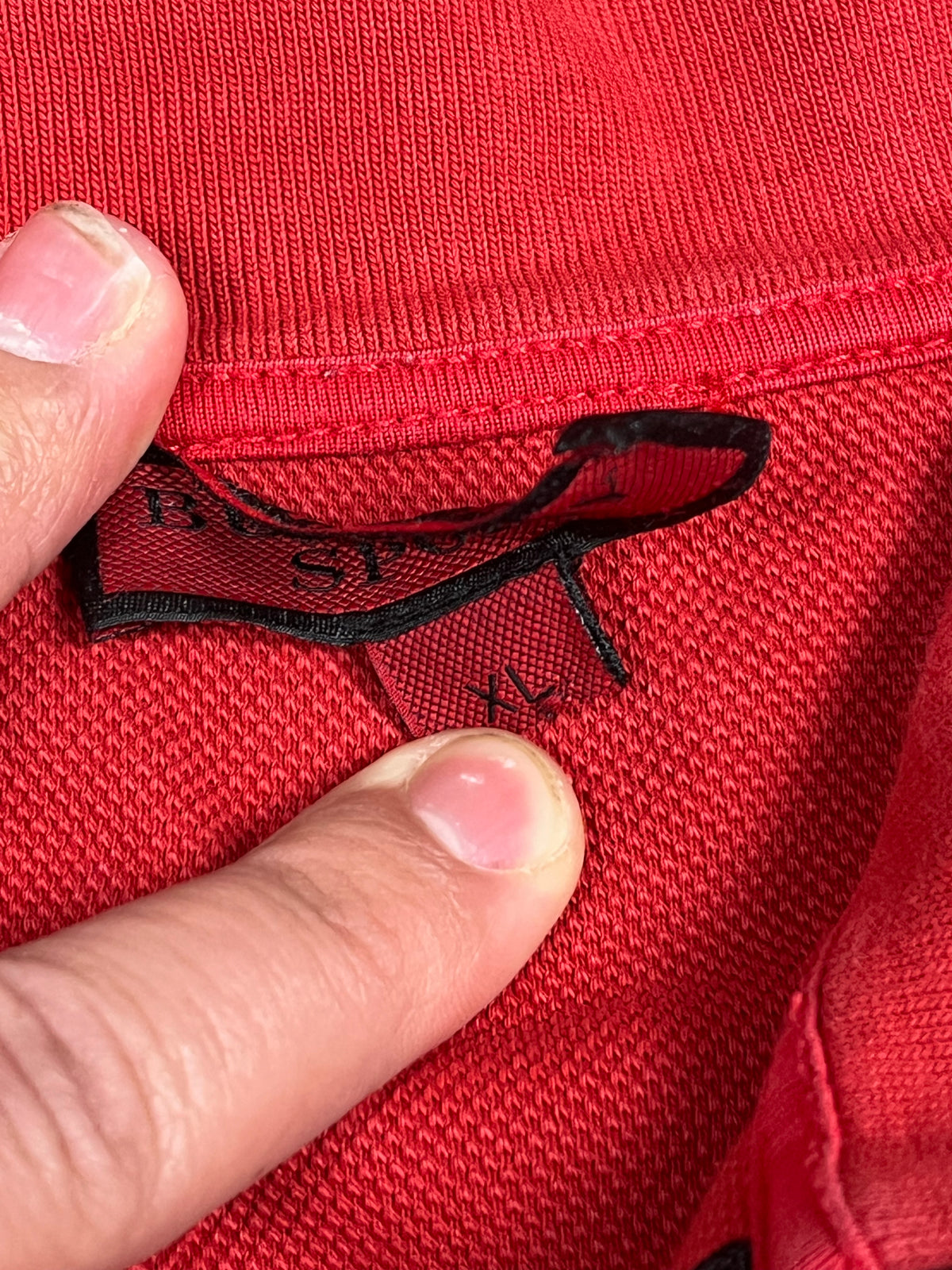 vintage Burberry Sport sweatjacket {XL}