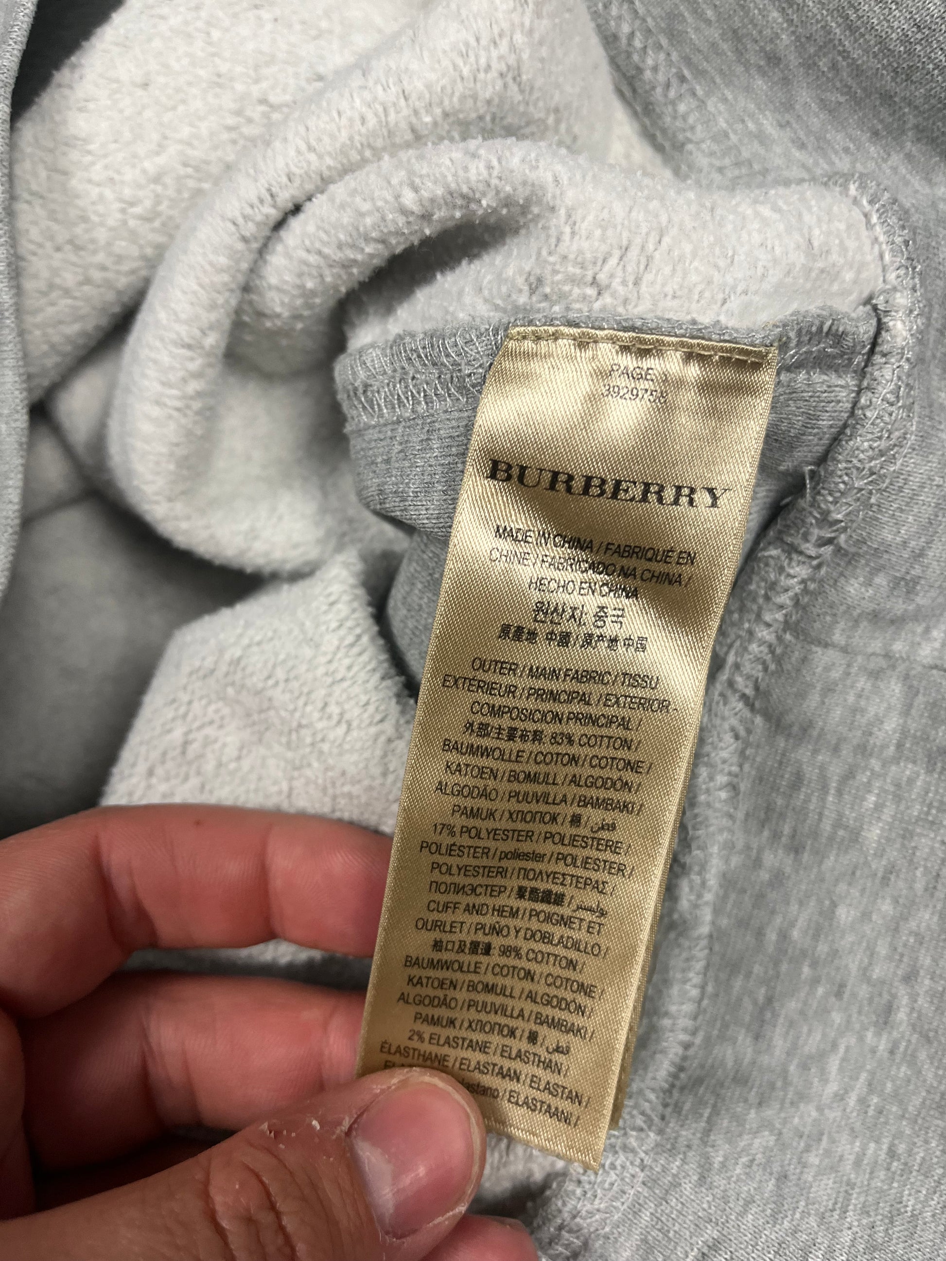 vintage Burberry sweater {XS}