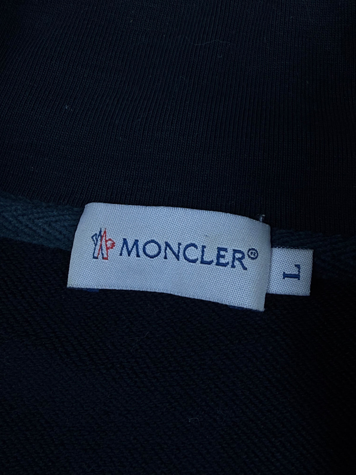 vintage Moncler sweatjacket {L}