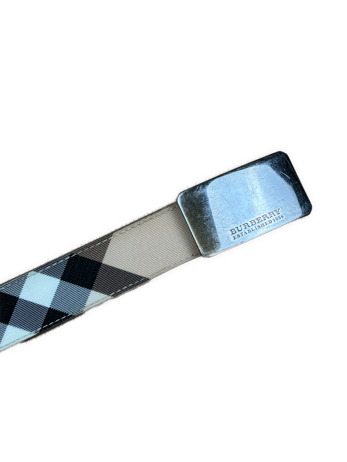 vintage Burberry belt