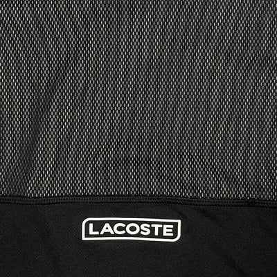 black Lacoste Nova Djokovic jersey {XL}