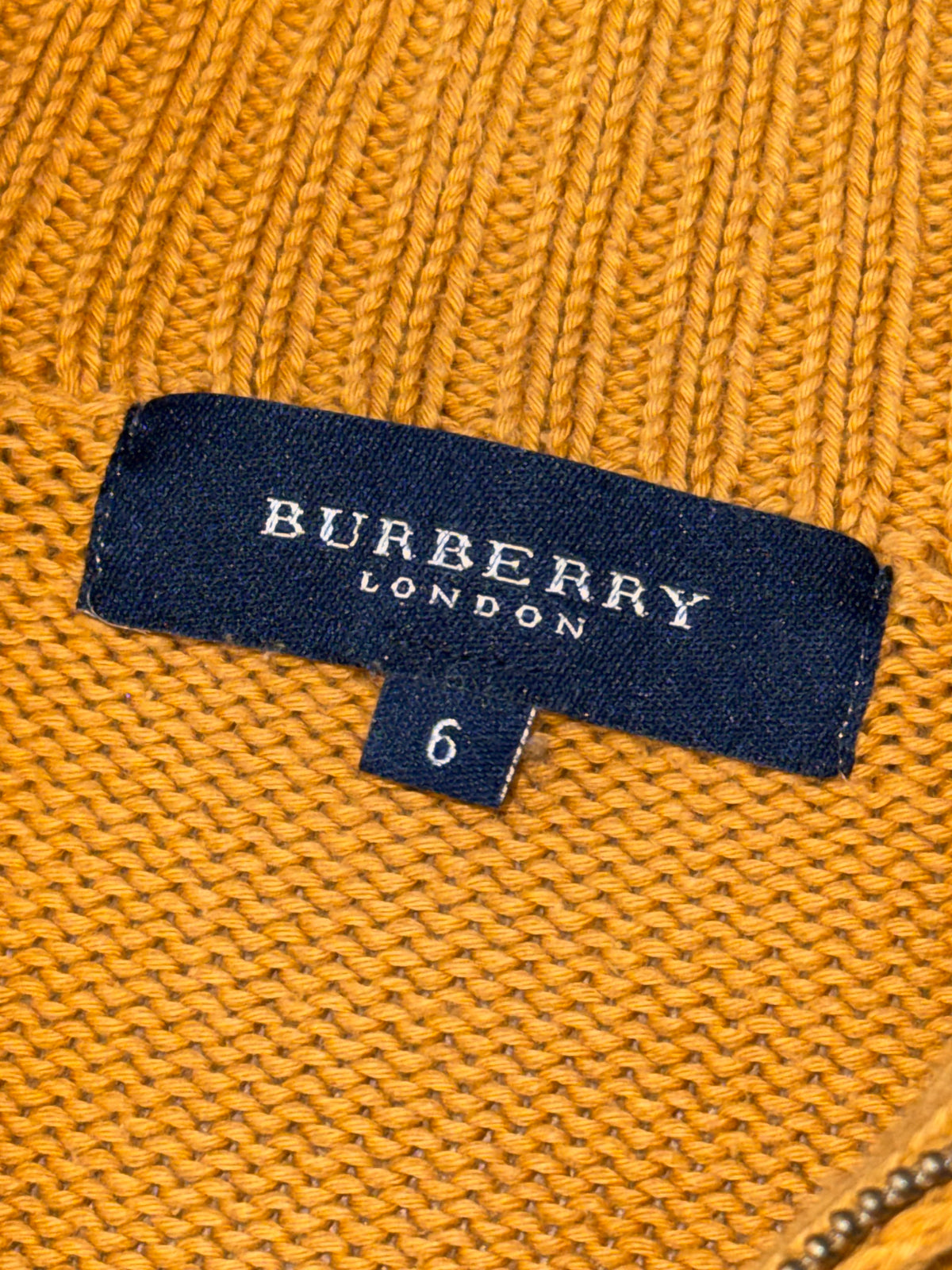 vintage Burberry quarterzip {XL}