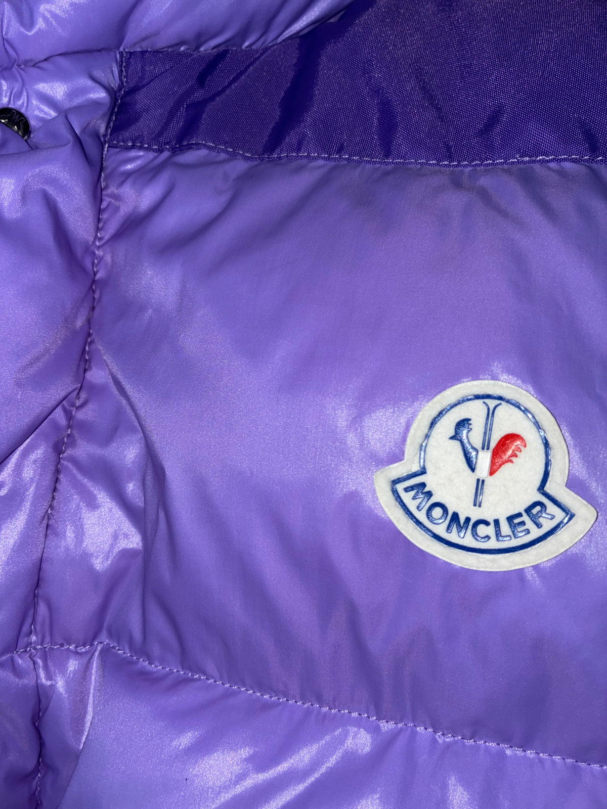vintage purple Moncler vest {XL}