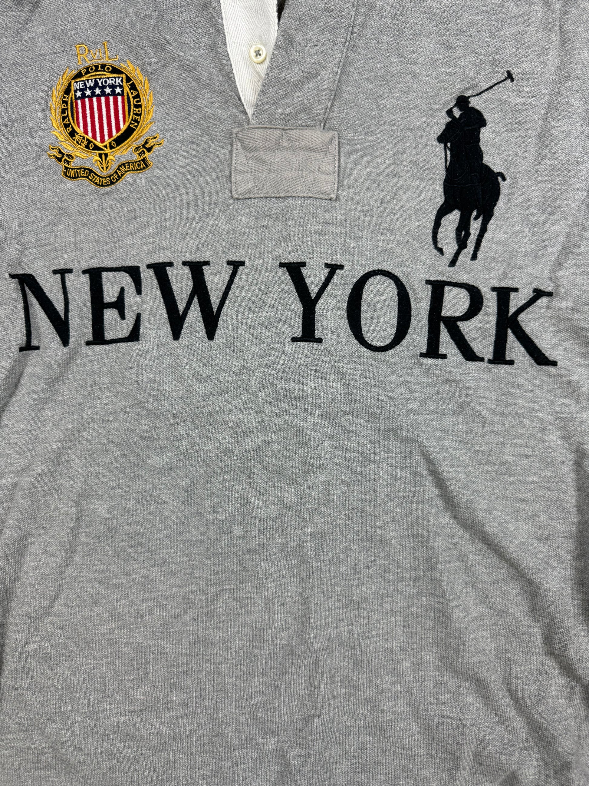 vintage Polo Ralph Lauren NEW YORK polo {M}