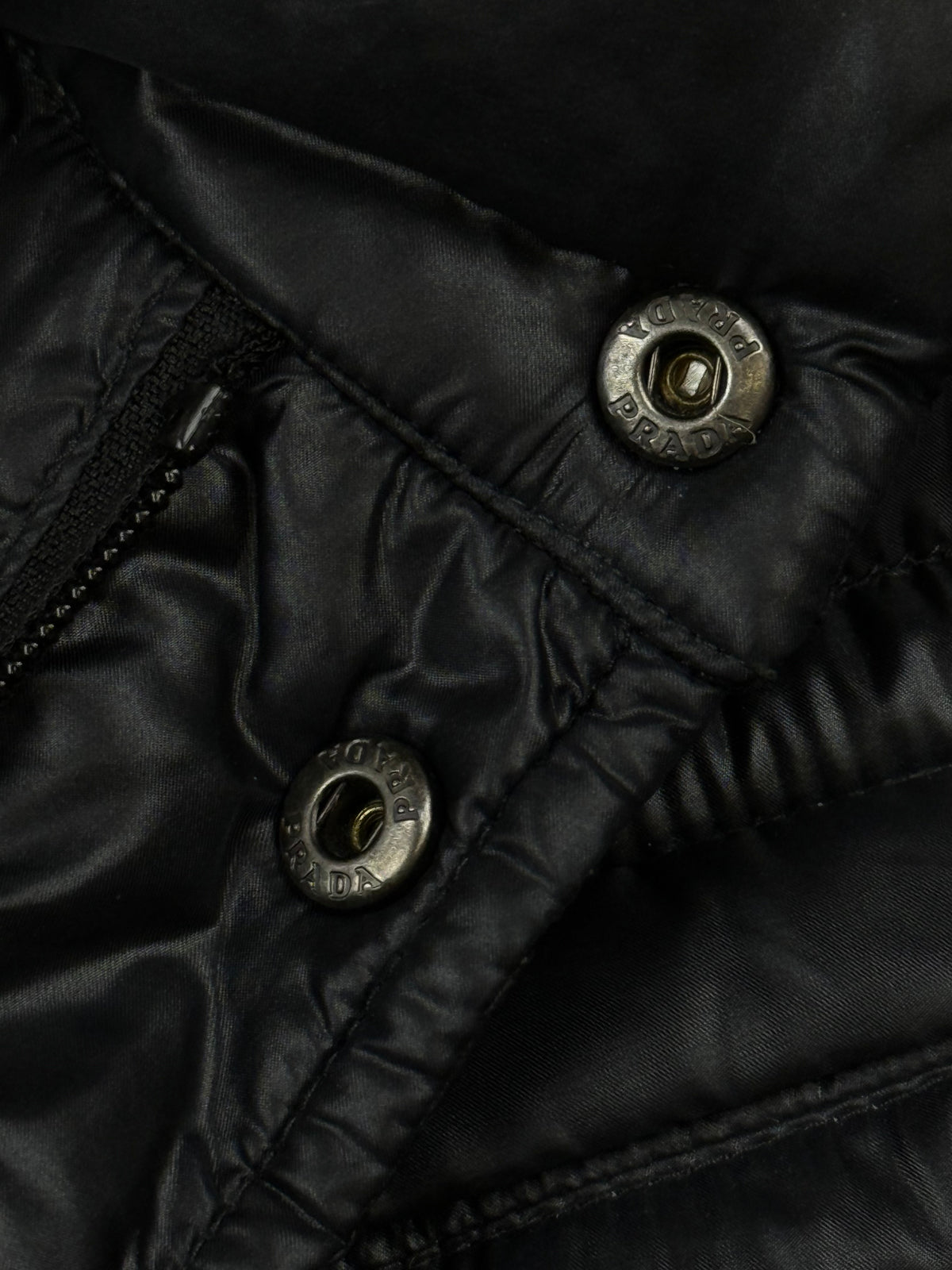 vintage black Prada vest