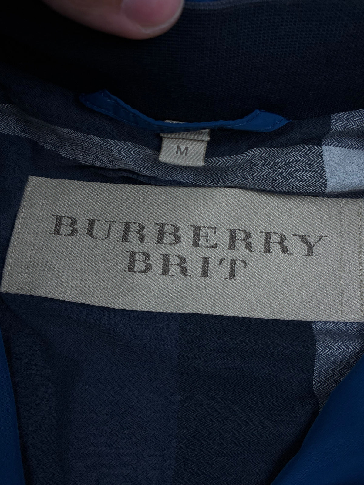 vintage Burberry windbreaker {S}