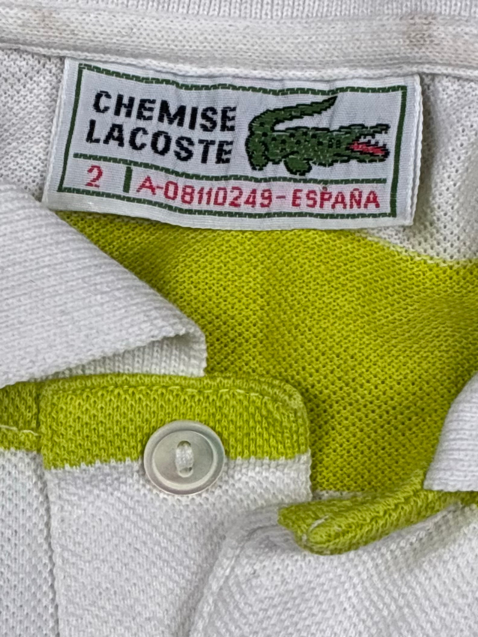 vintage Lacoste polo {S}