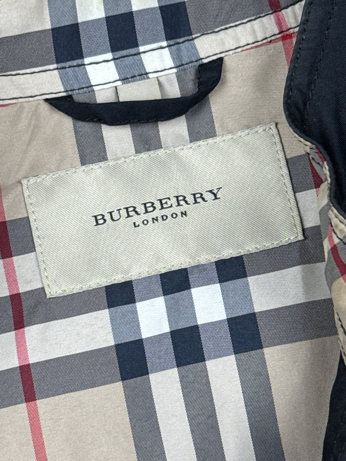 vintage Burberry harringtonjacket