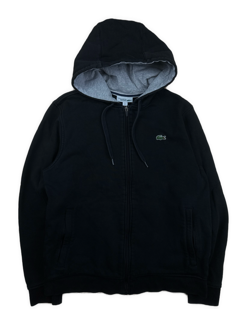 black Lacoste sweatjacket {M}