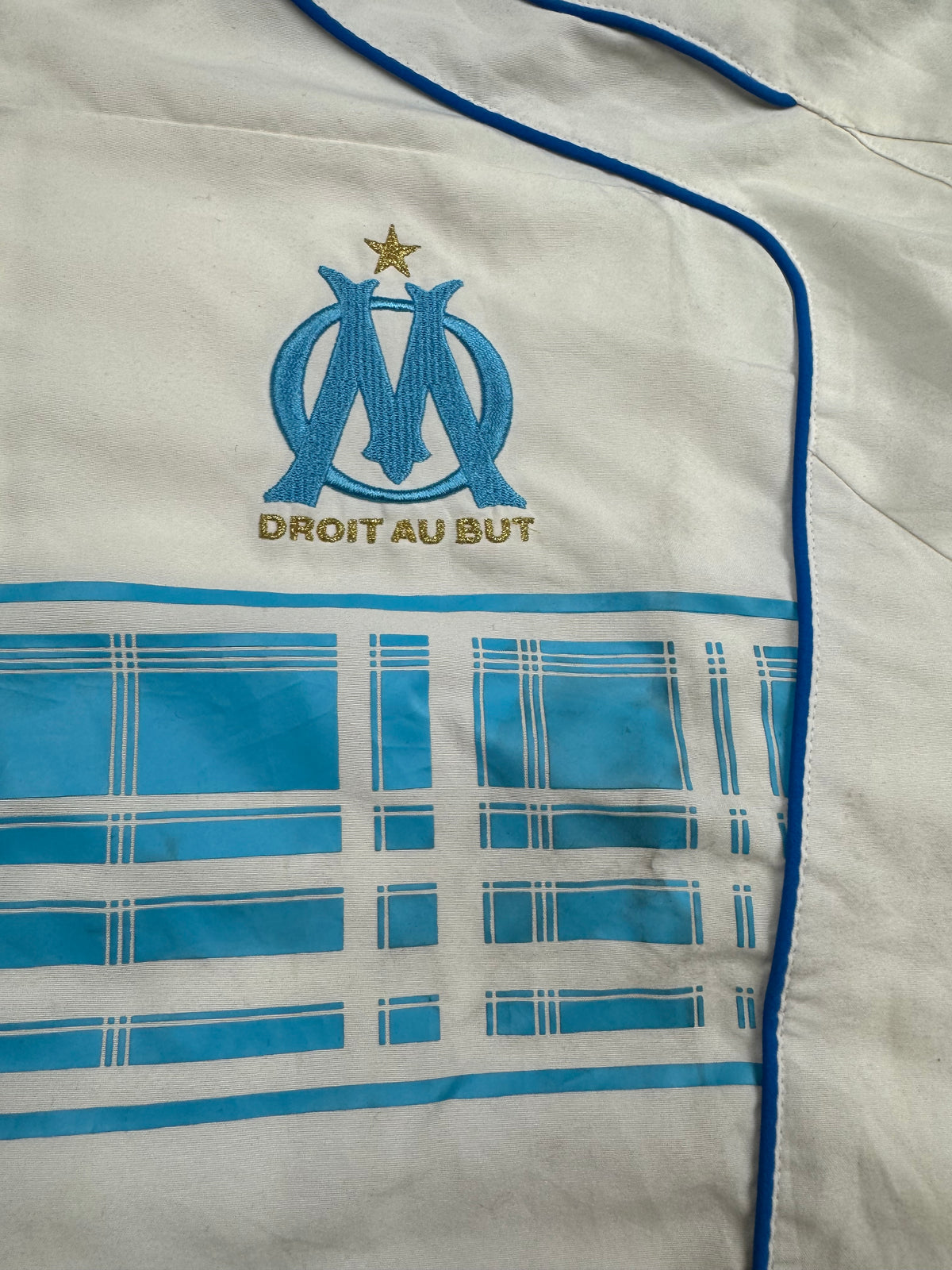vintage Adidas Olympique Marseille windbreaker {M}