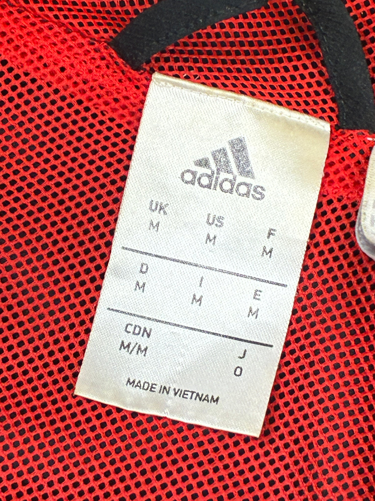 vintage Adidas Manchester United windbreaker {M}