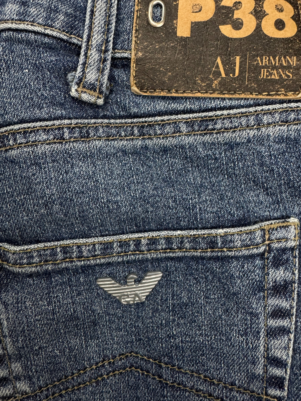 vintage Armani jeans {S}
