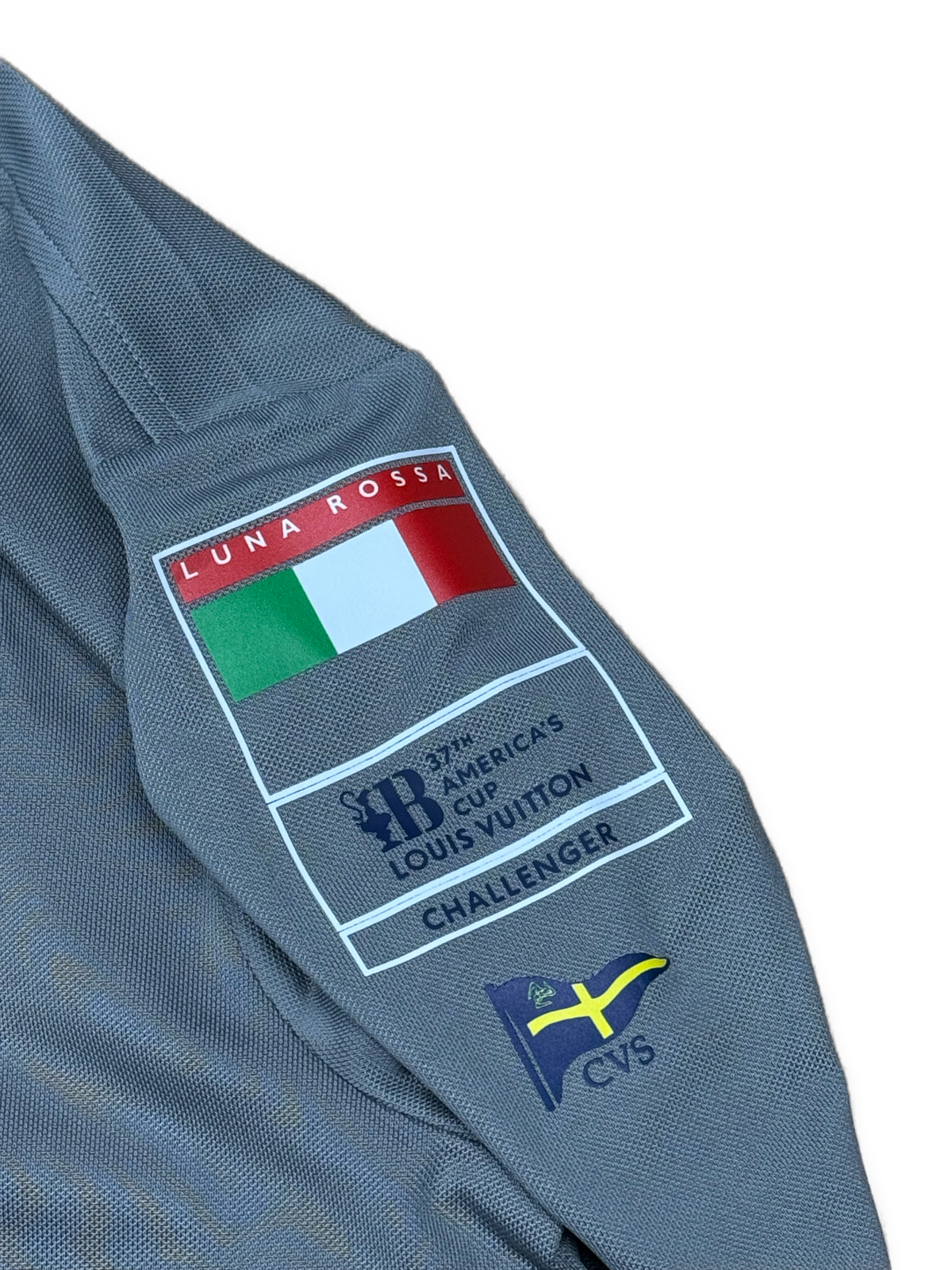 grey Prada Luna Rossa long polo