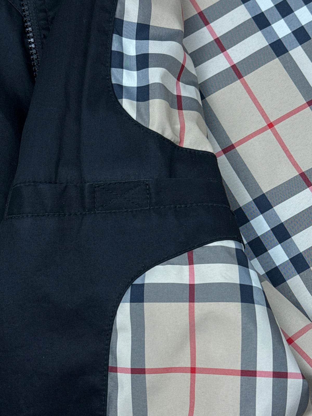 vintage Burberry harringtonjacket