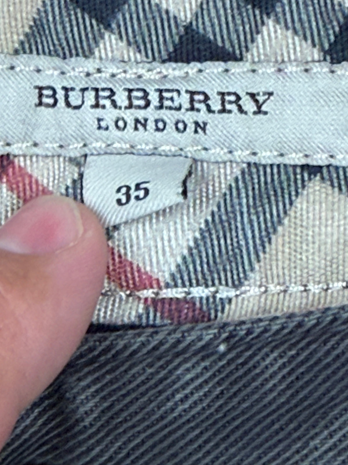 vintage Burberry jeans