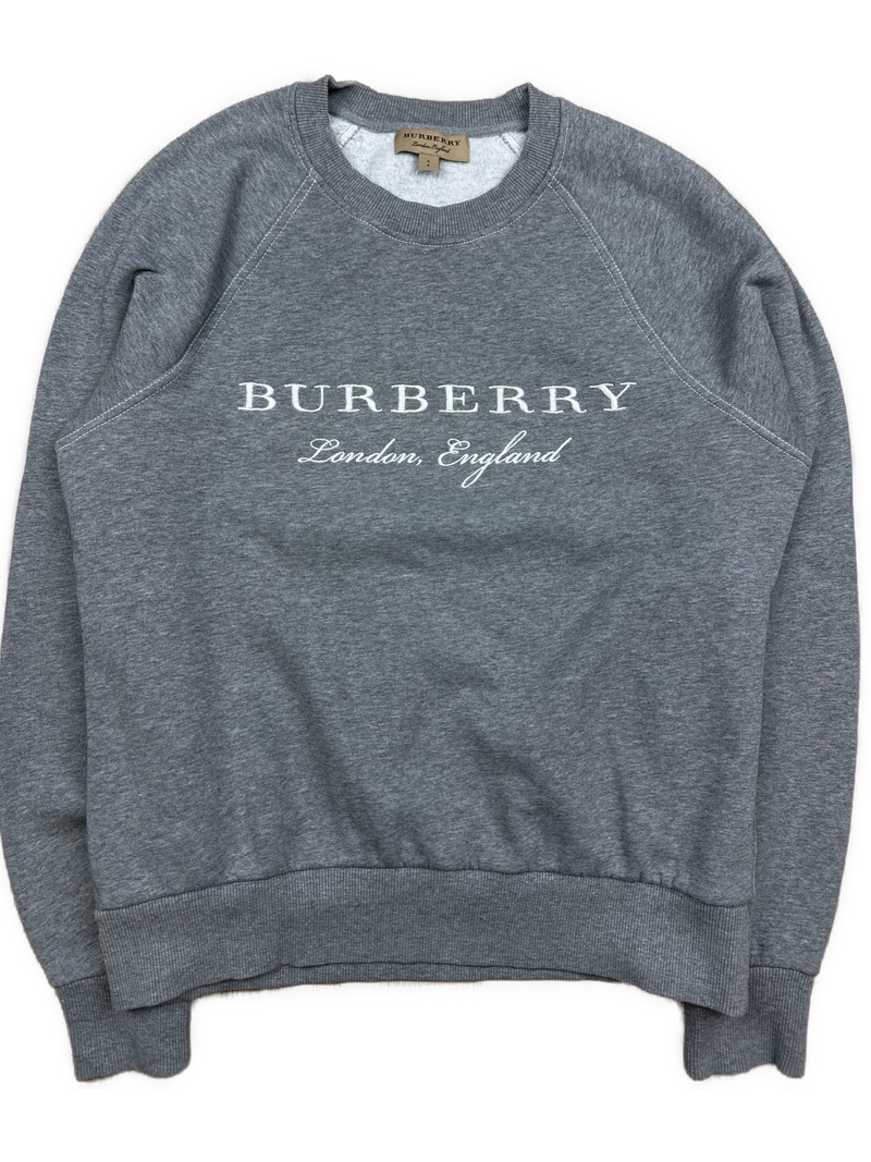 grey Burberry sweater