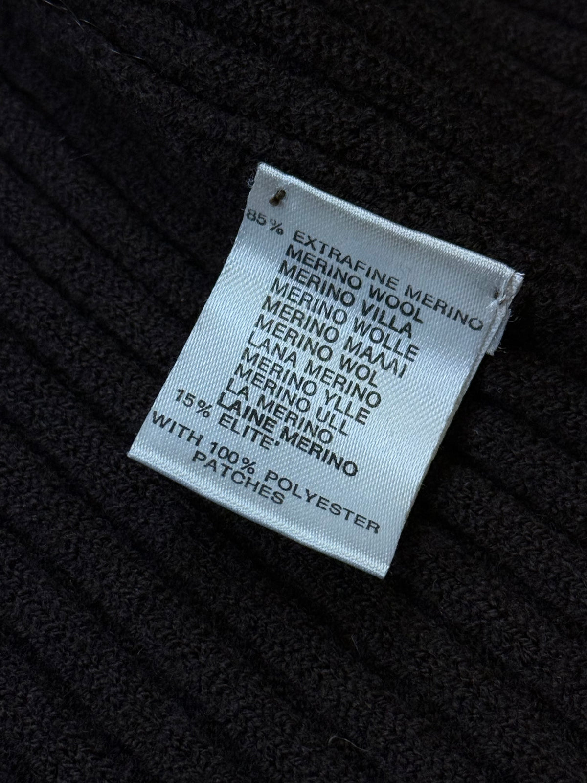 vintage brown Burberry sweatjacket {XL}