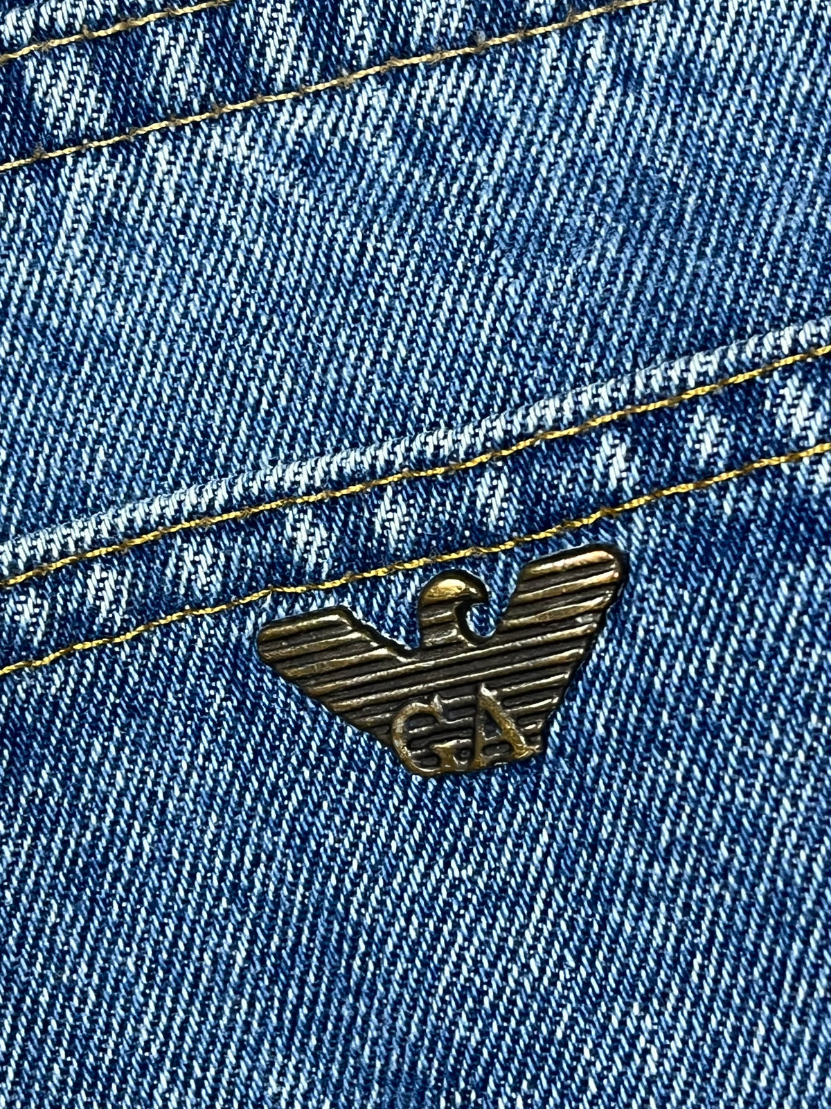 vintage Armani jeans {L}