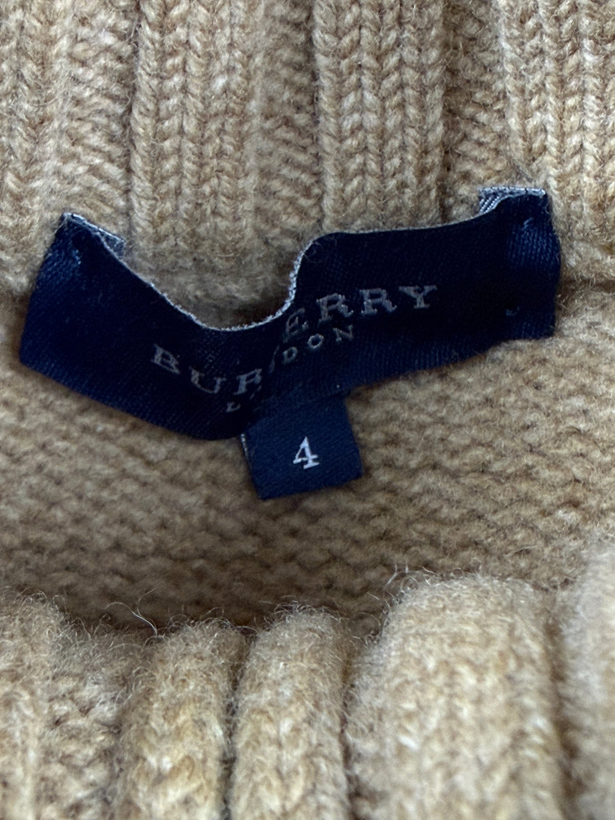 vintage Burberry sweatjacket {XS}