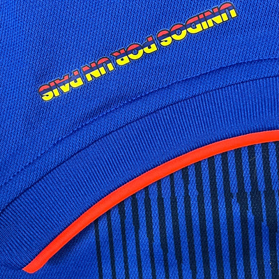blue Adidas Colombia 2018 away jersey {XS}