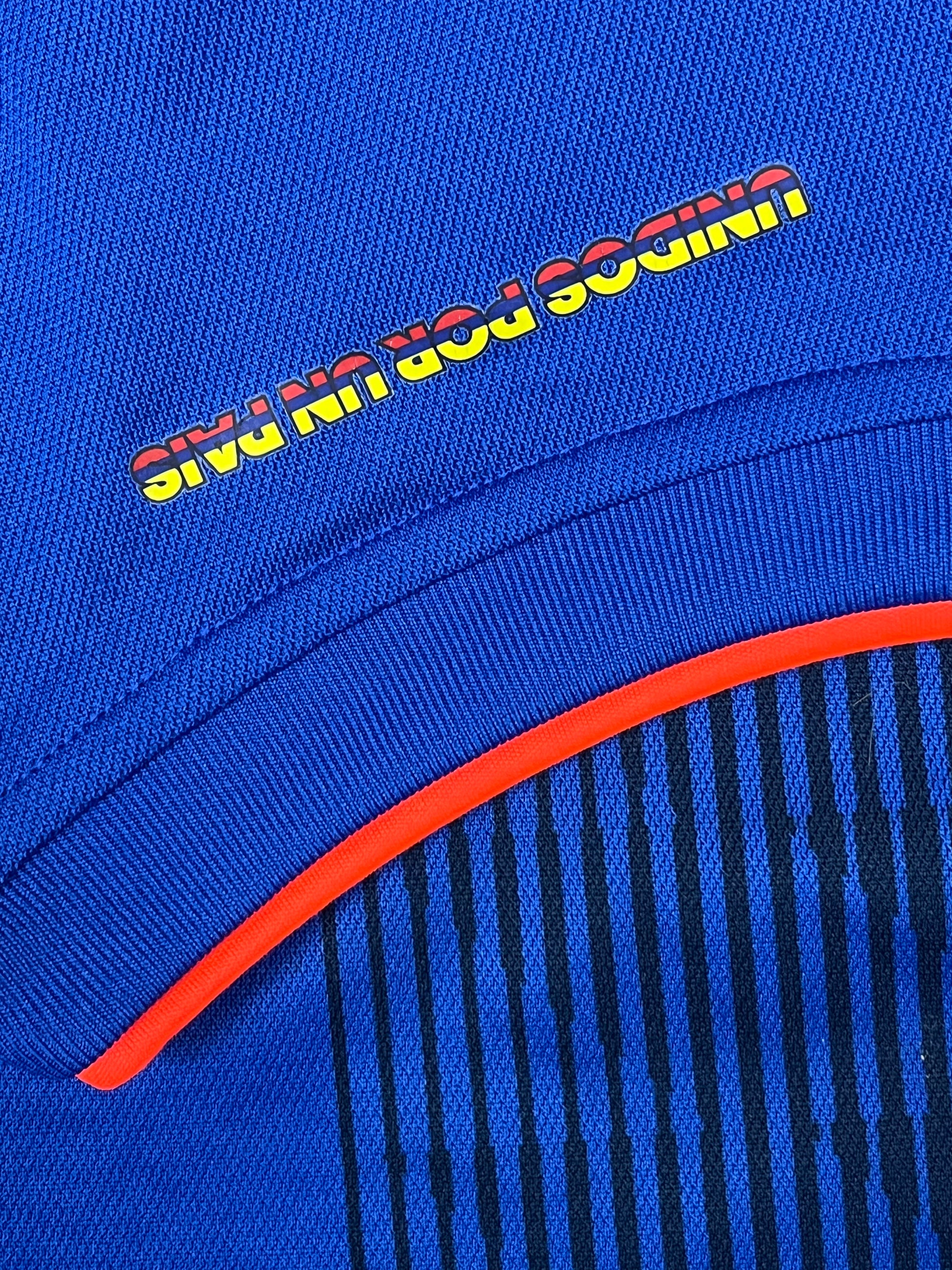 blue Adidas Colombia 2018 away jersey {XS}