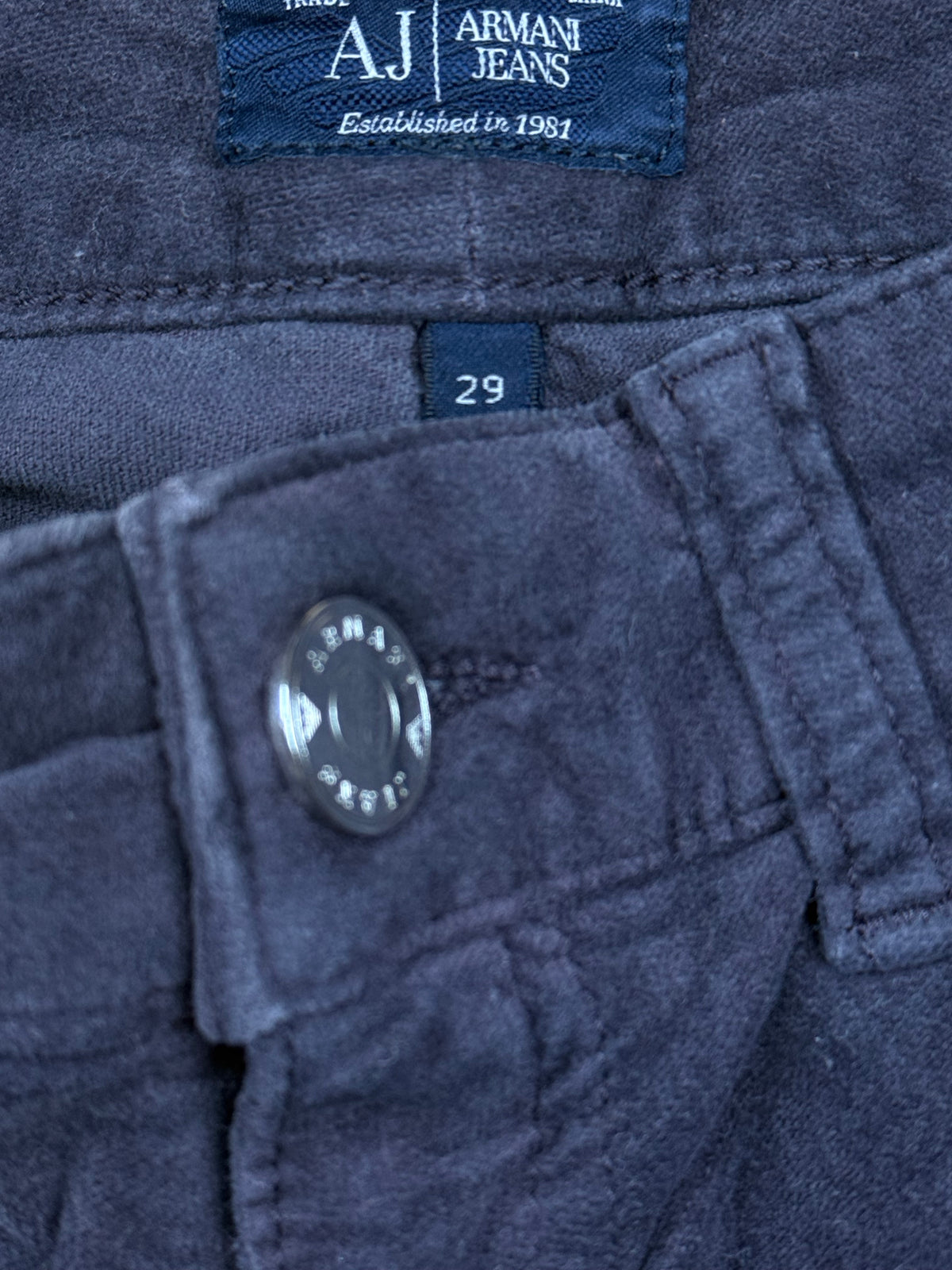 vintage Armani jeans {S}