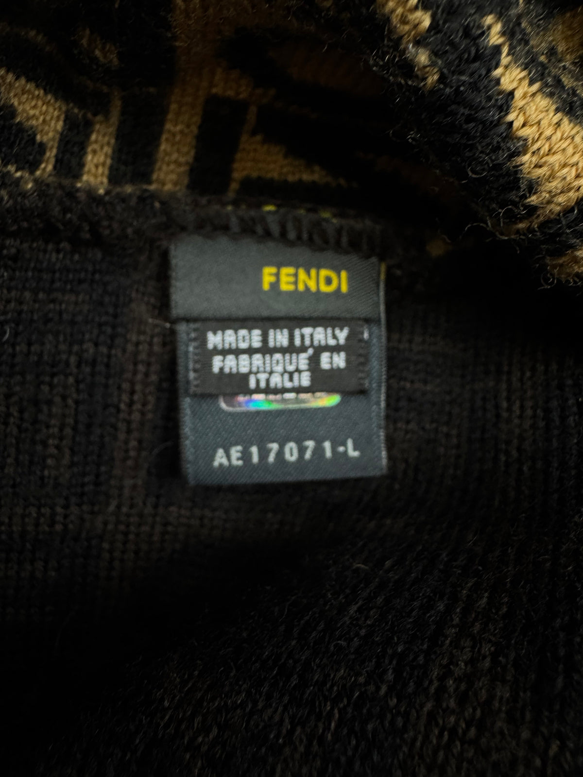 vintage Fendi beanie