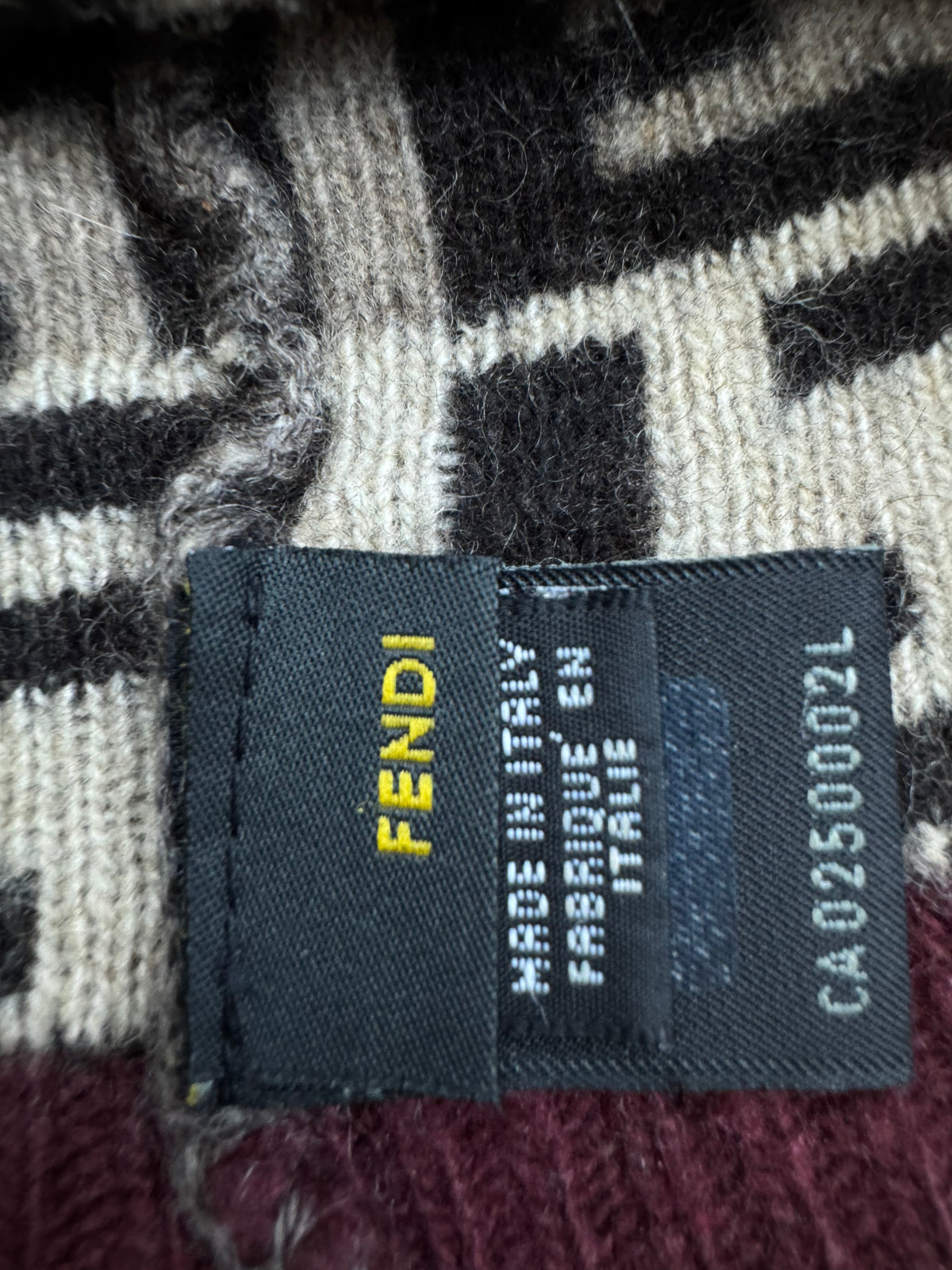 vintage Fendi beanie