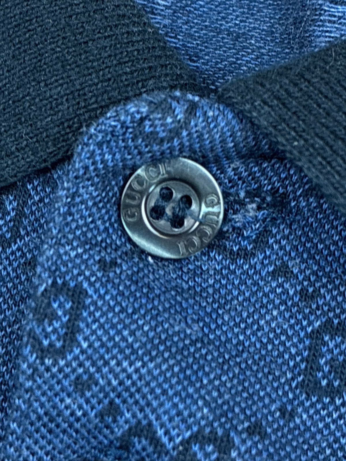 vintage Gucci polo long {S}