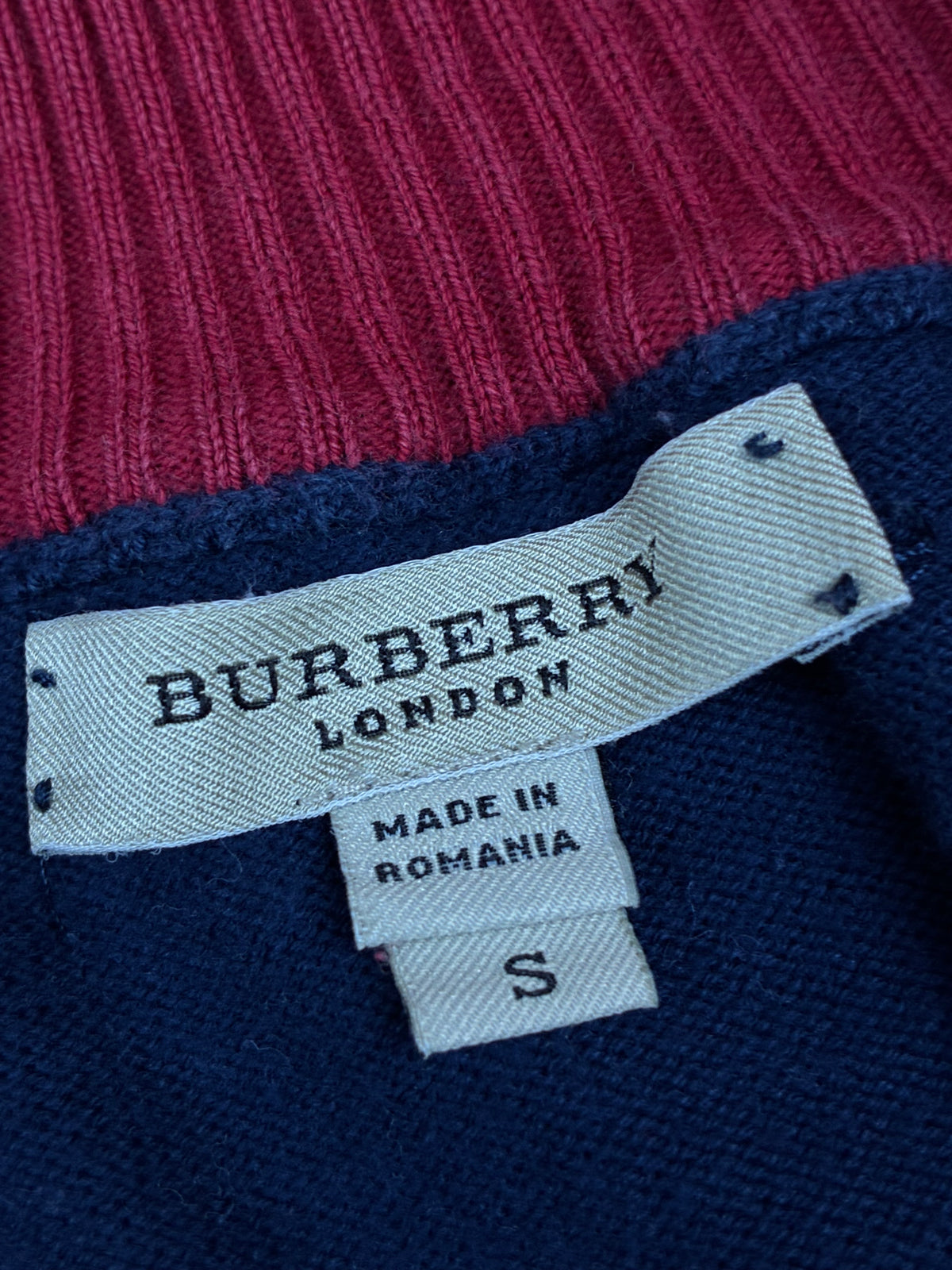 vintage Burberry sweatjacket {S}