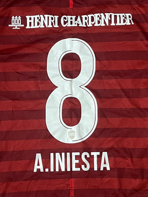 vintage ASICS Vissel Kobe A.INIESTA8 2019-2020 home jersey {XS}