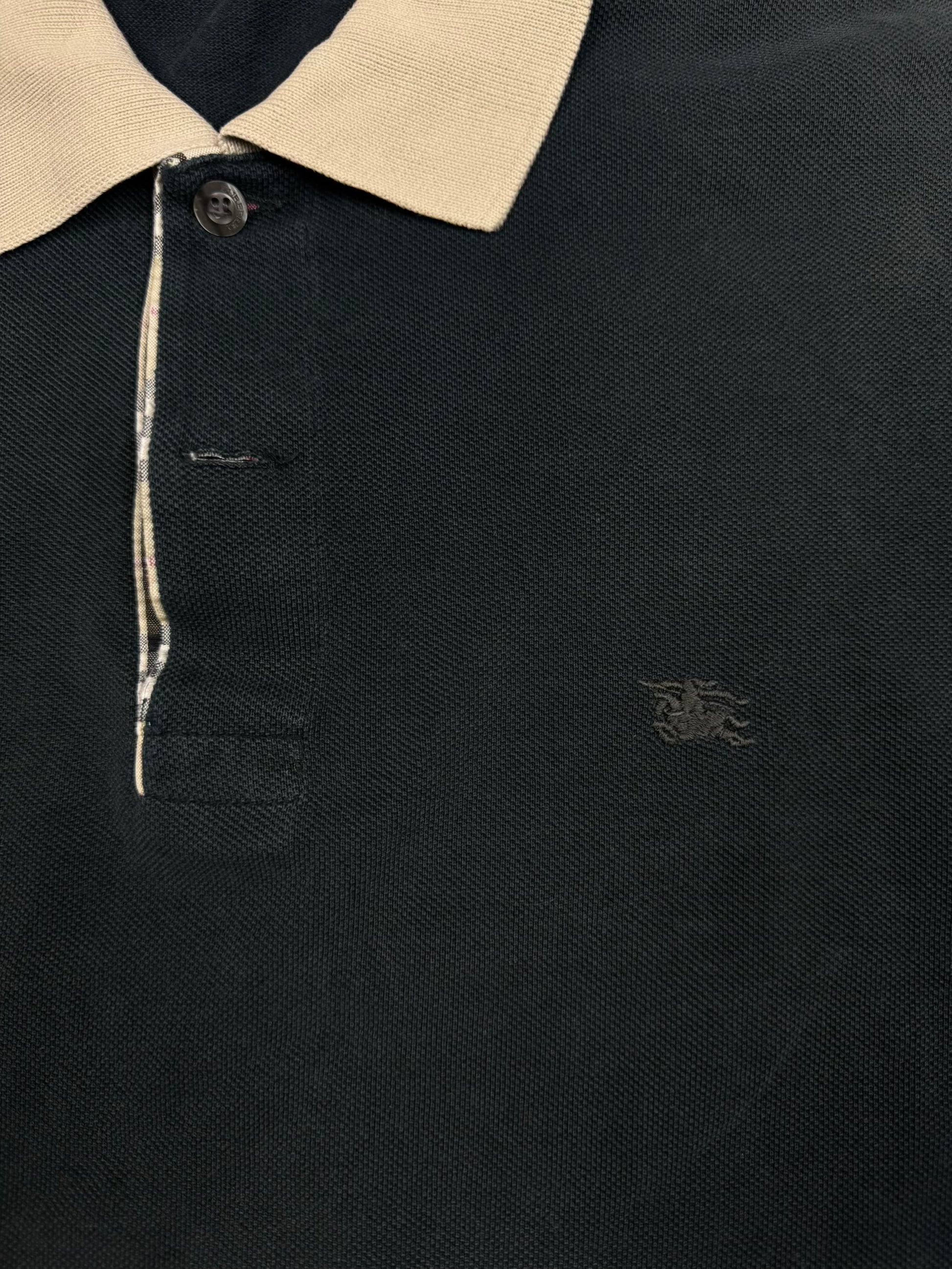 vintage Burberry polo {L}