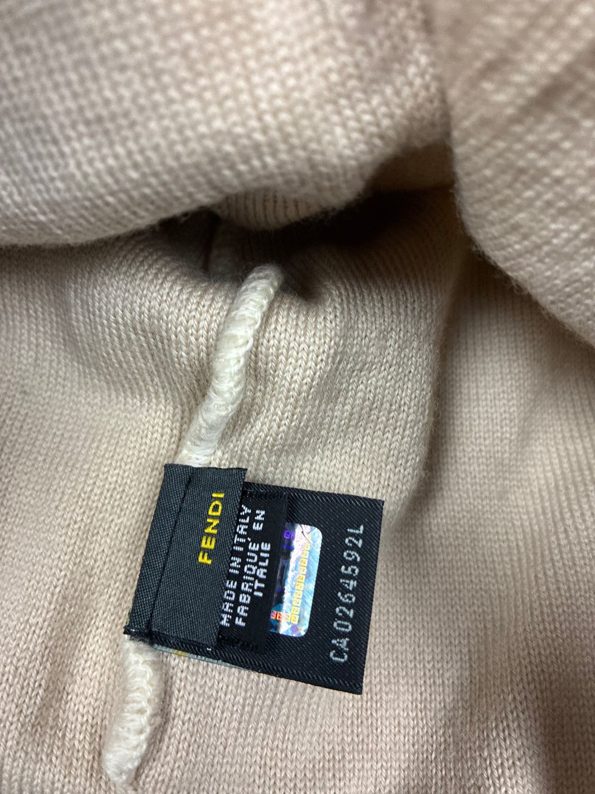 vintage Fendi beanie